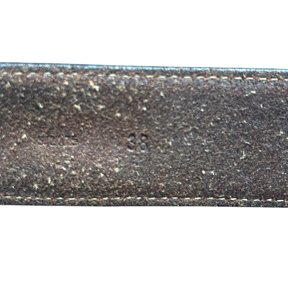 AMERICAN EAGLE OUTFITTERS Brown Pebbled Genuine Leather Belt Size 38 - Picture 6 of 8